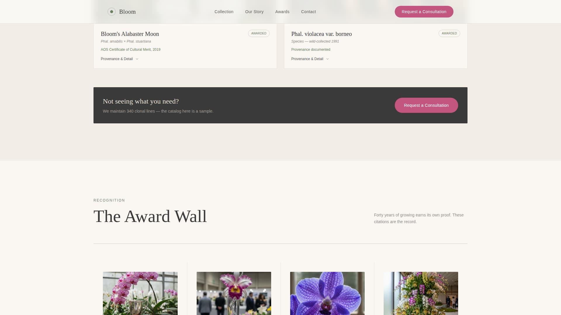 Nursery & Plant Farm Professional Website Template