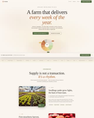 Farm & Ranch Professional Website Template