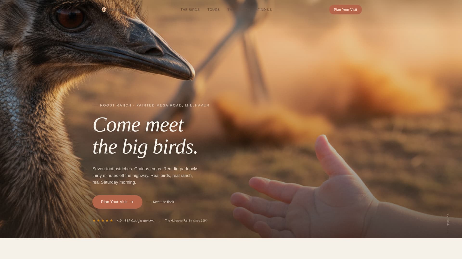 Livestock & Animal Husbandry Booking Website Template