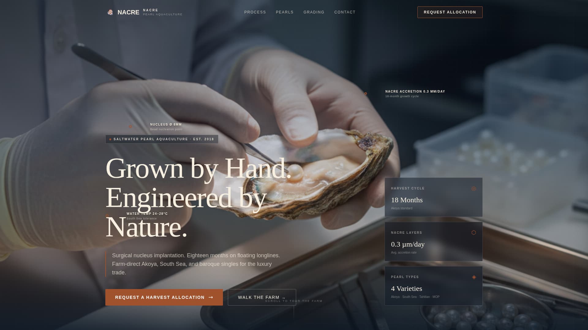 Specialty Farming Advanced Professional Website Template