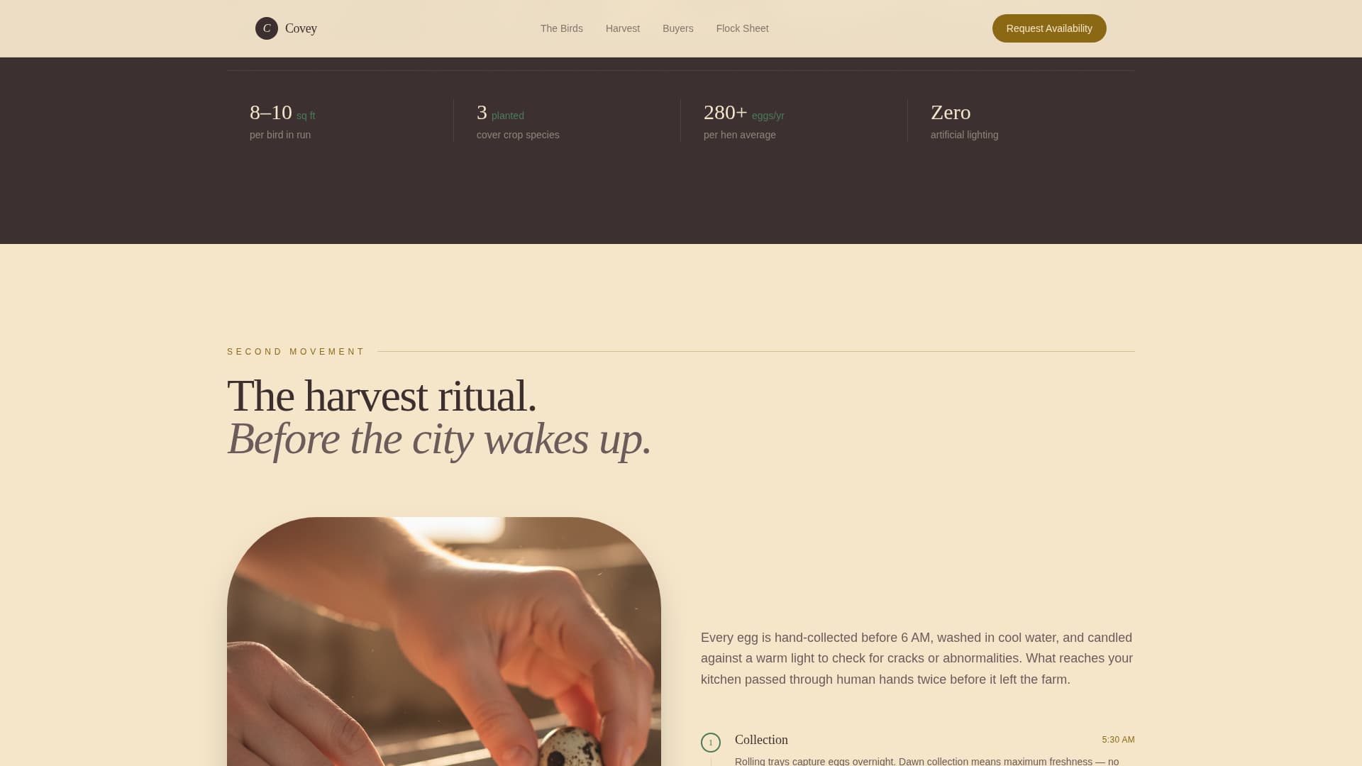 Specialty Farming Blog Website Template