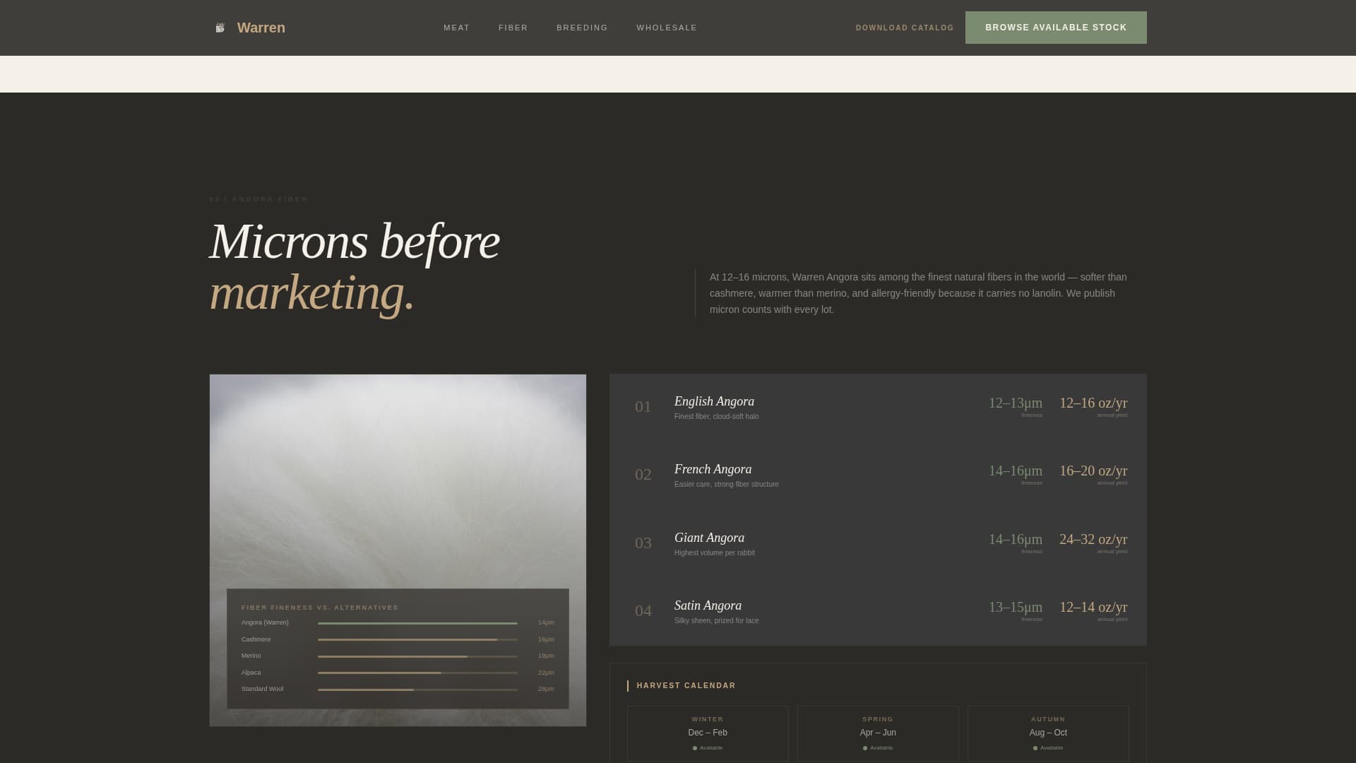 Livestock & Animal Husbandry Professional Website Template