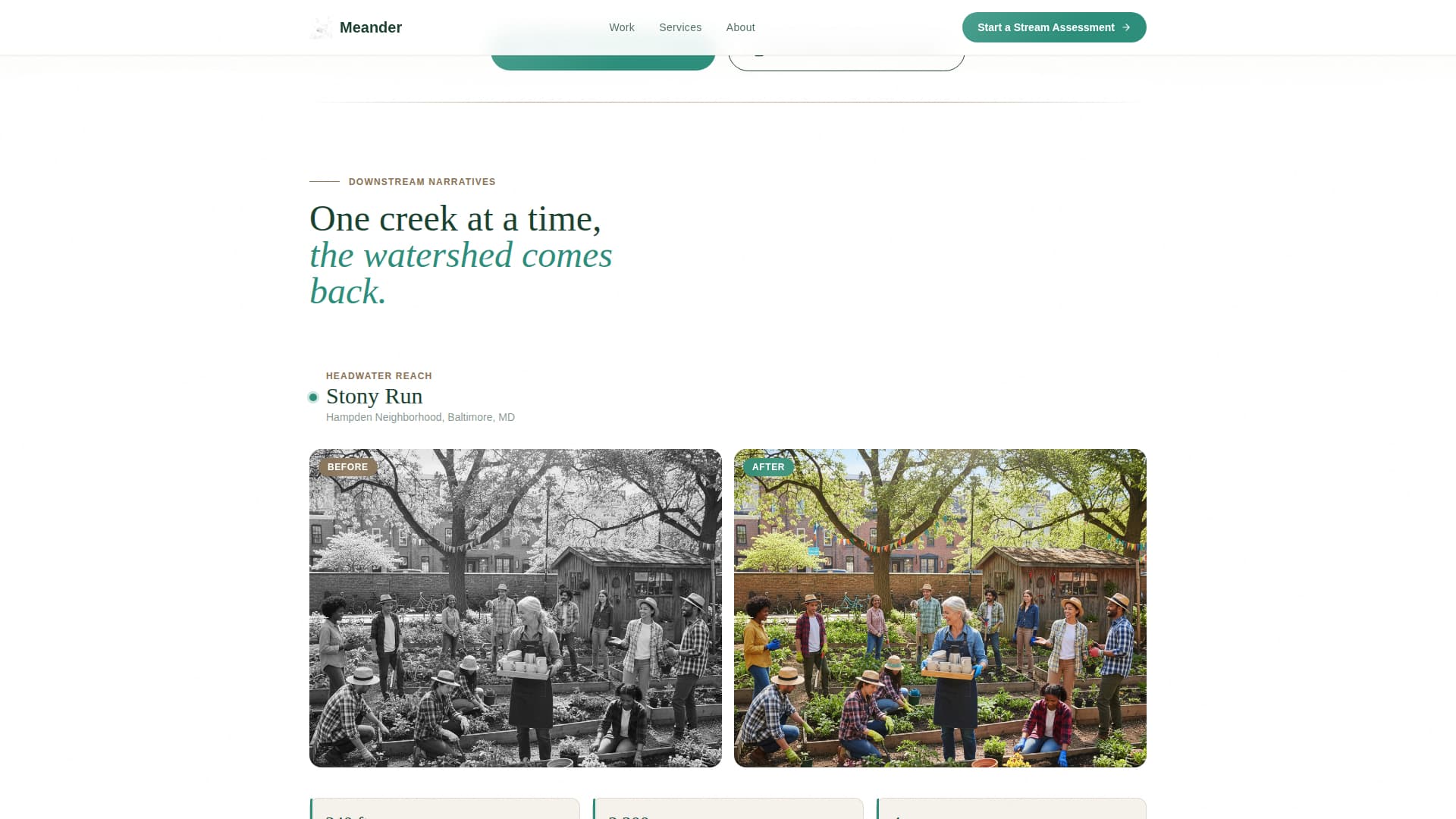 Soil & Water Conservation Specialist Booking Website Template