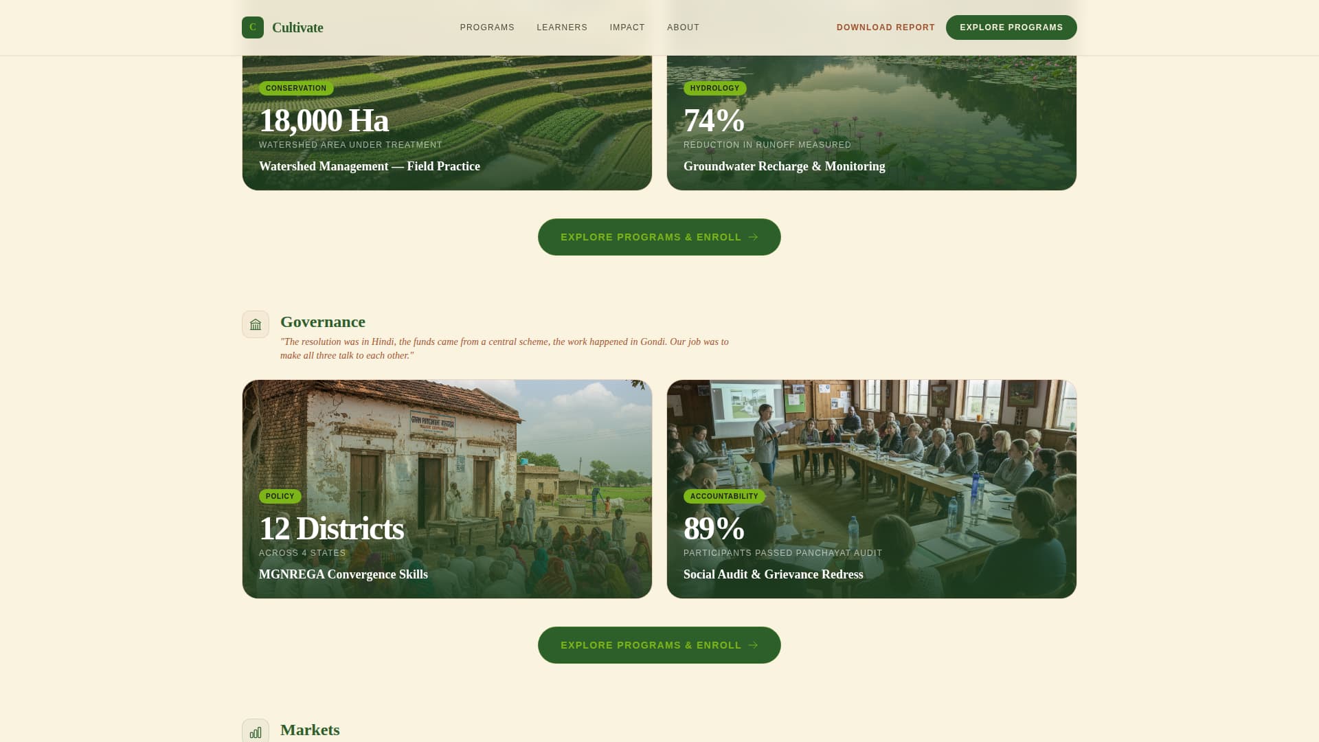 Agricultural Education & Extension Education Website Template