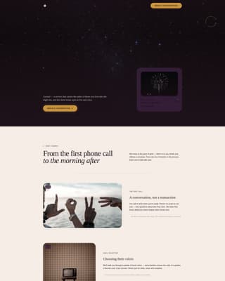 Ascend - Luminous Memorial Landing Page Template
