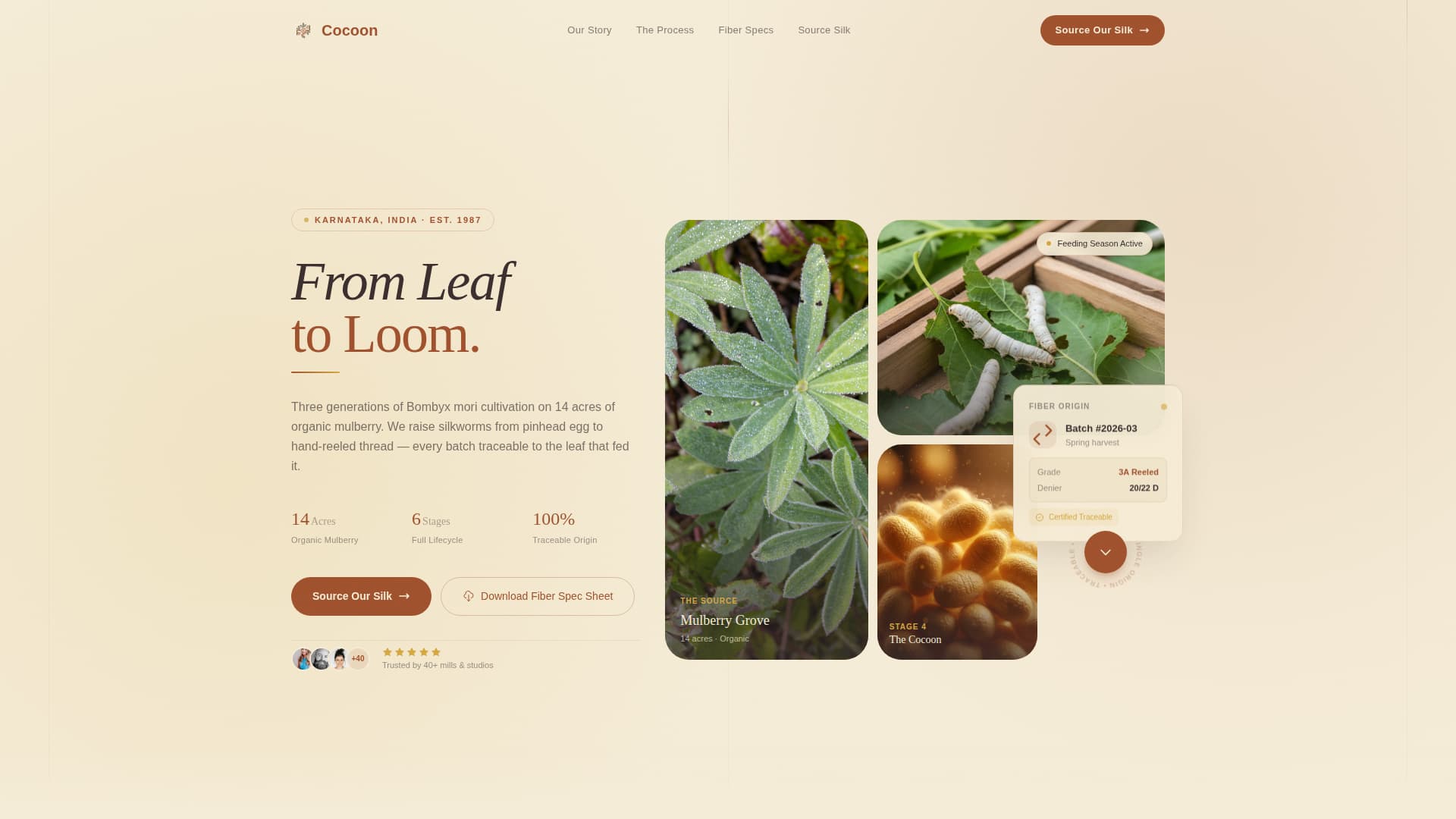 Specialty Farming Premium Professional Website Template
