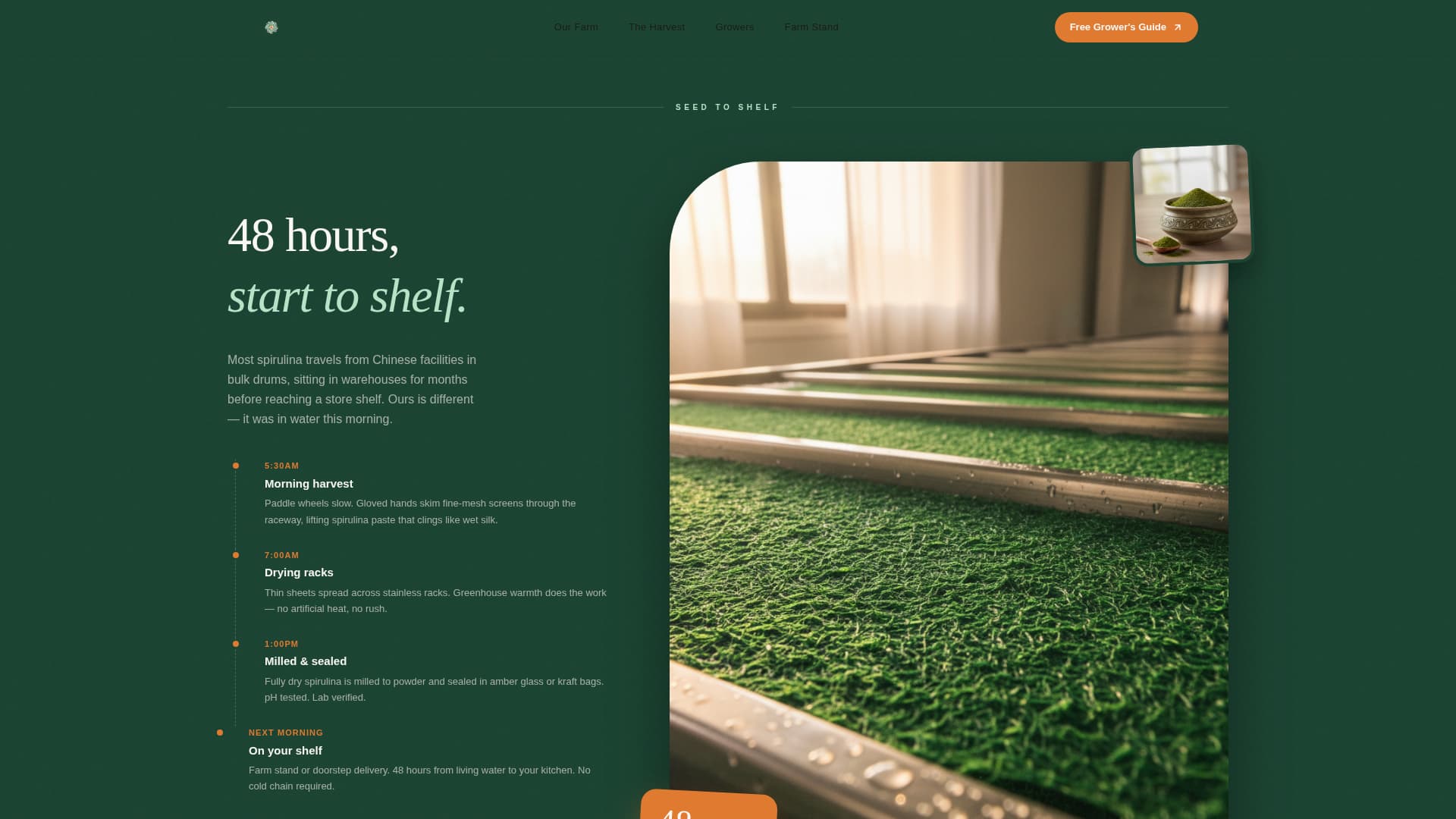 Specialty Farming Expert Professional Website Template
