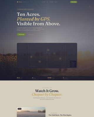 Agri-Tourism & Farm Experience Professional Website Template