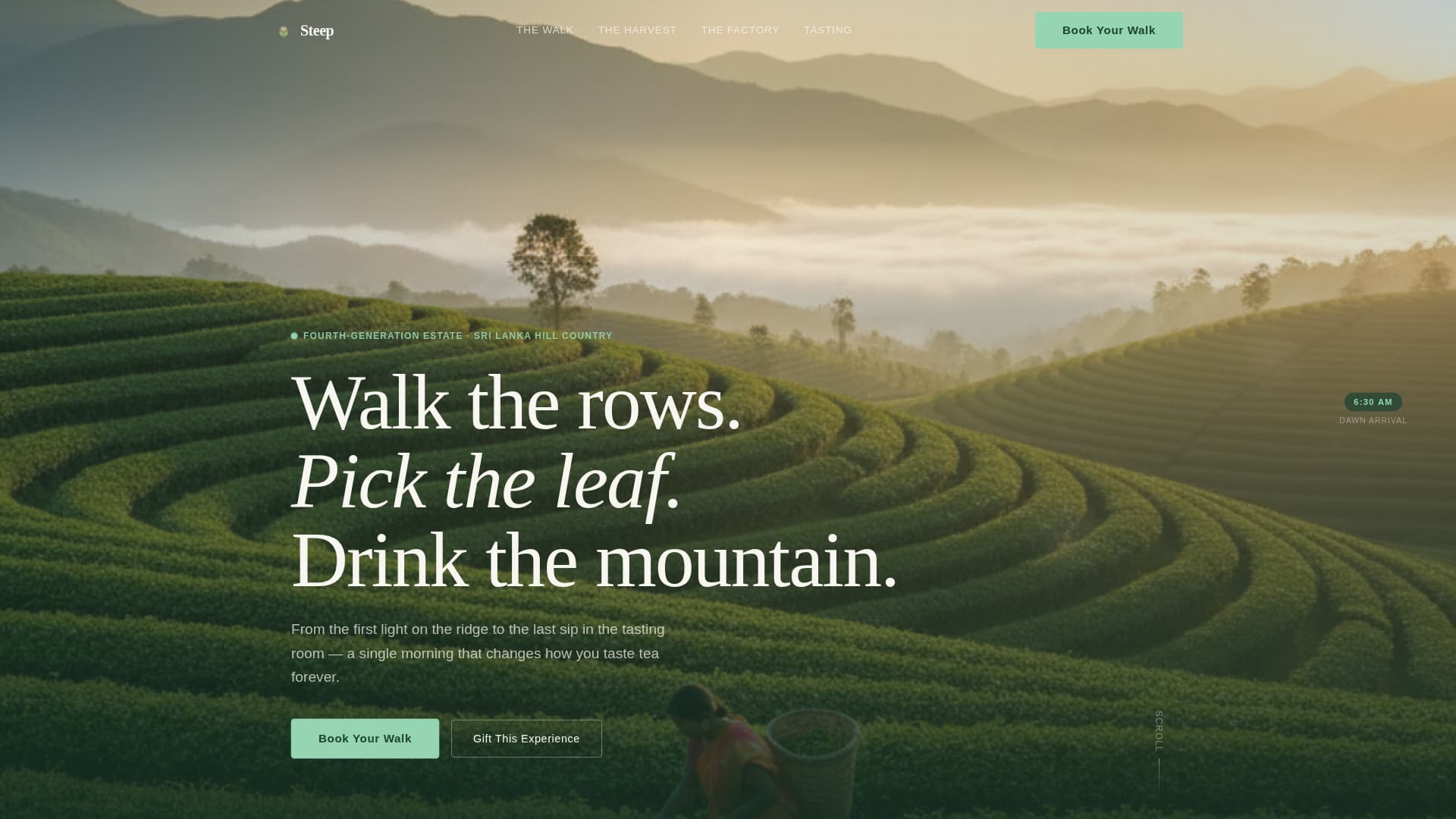 Agri-Tourism & Farm Experience Booking Website Template