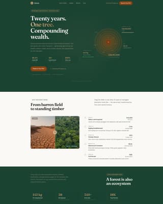 Forestry & Timber Cost Calculator Website Template