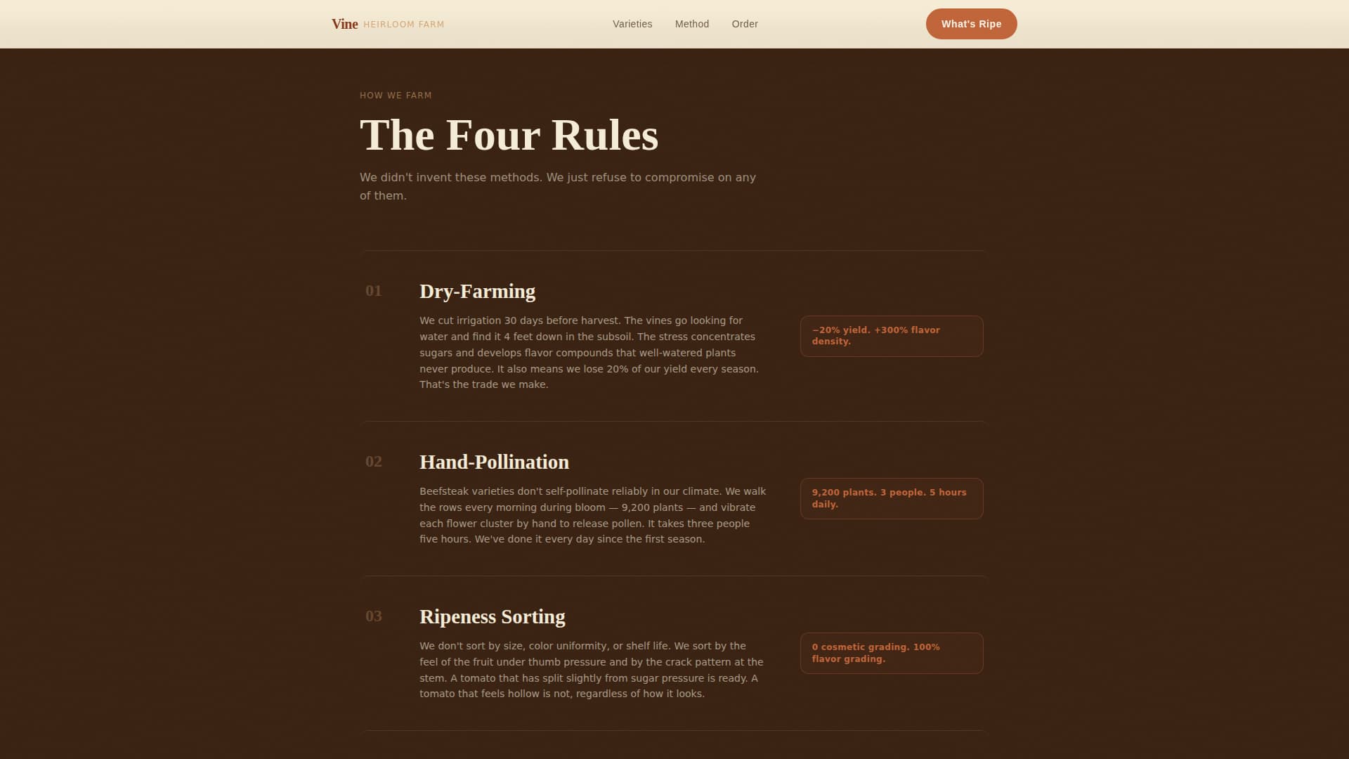 Fruit & Vegetable Farming Expert Professional Website Template