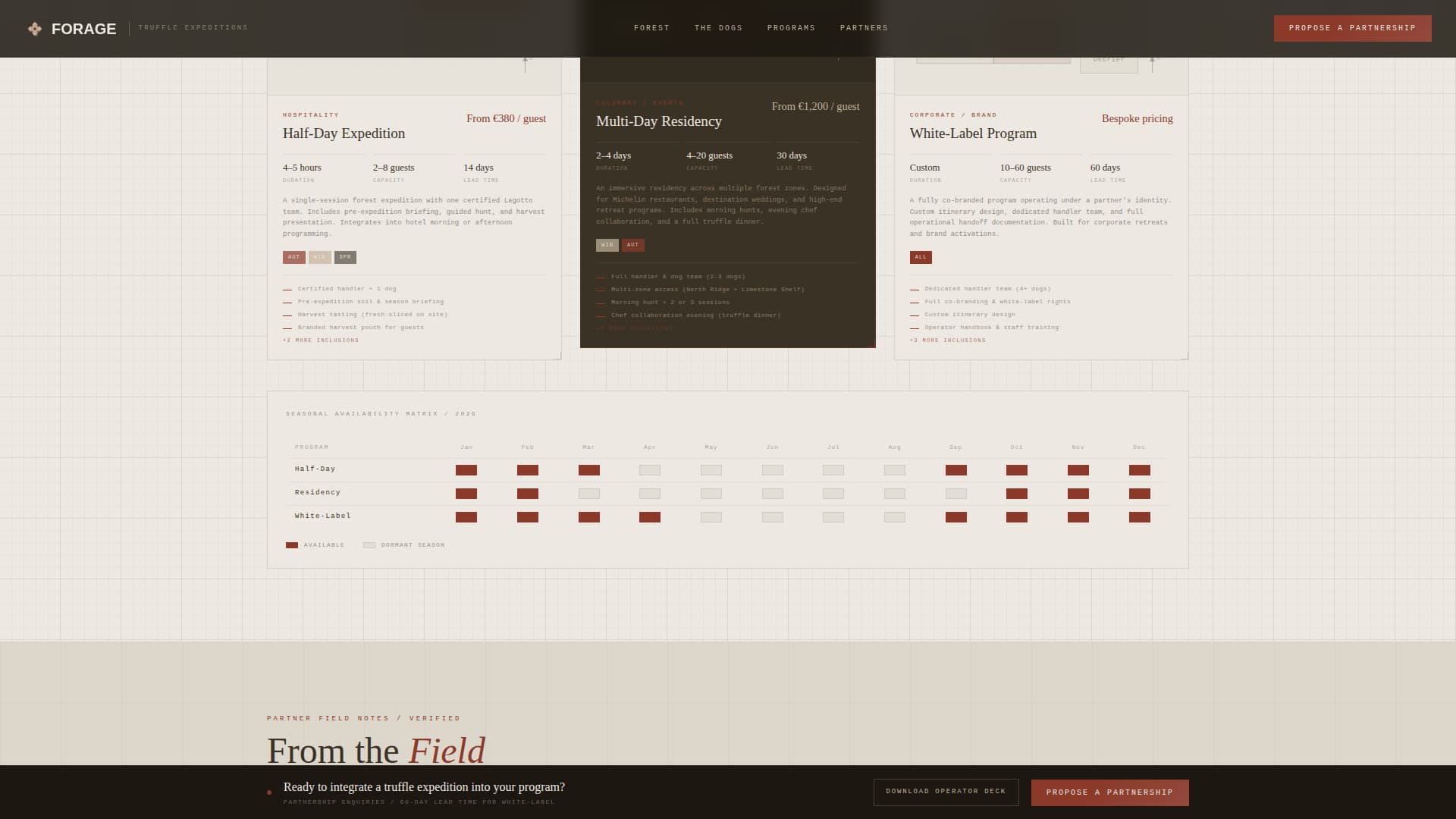 Agri-Tourism & Farm Experience Specialist Professional Website Template