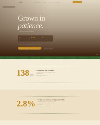 Spice & Herb Farm Pricing Website Template