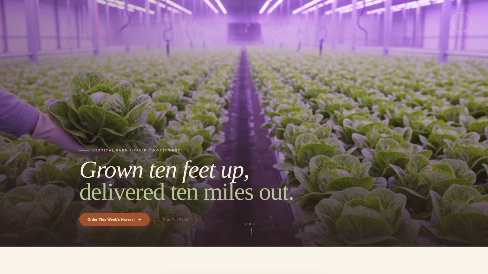 Agritech & Farm Tech Professional Website Template
