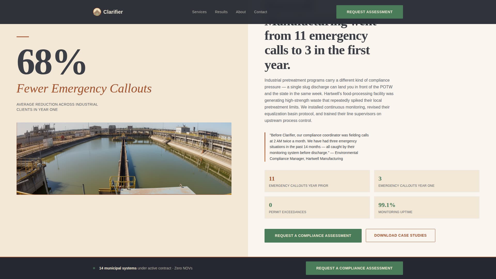 Water & Waste Management Directory Website Template