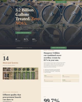Water & Waste Management Directory Website Template