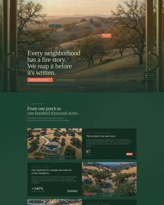 Climate & Environmental Monitoring Professional Website Template
