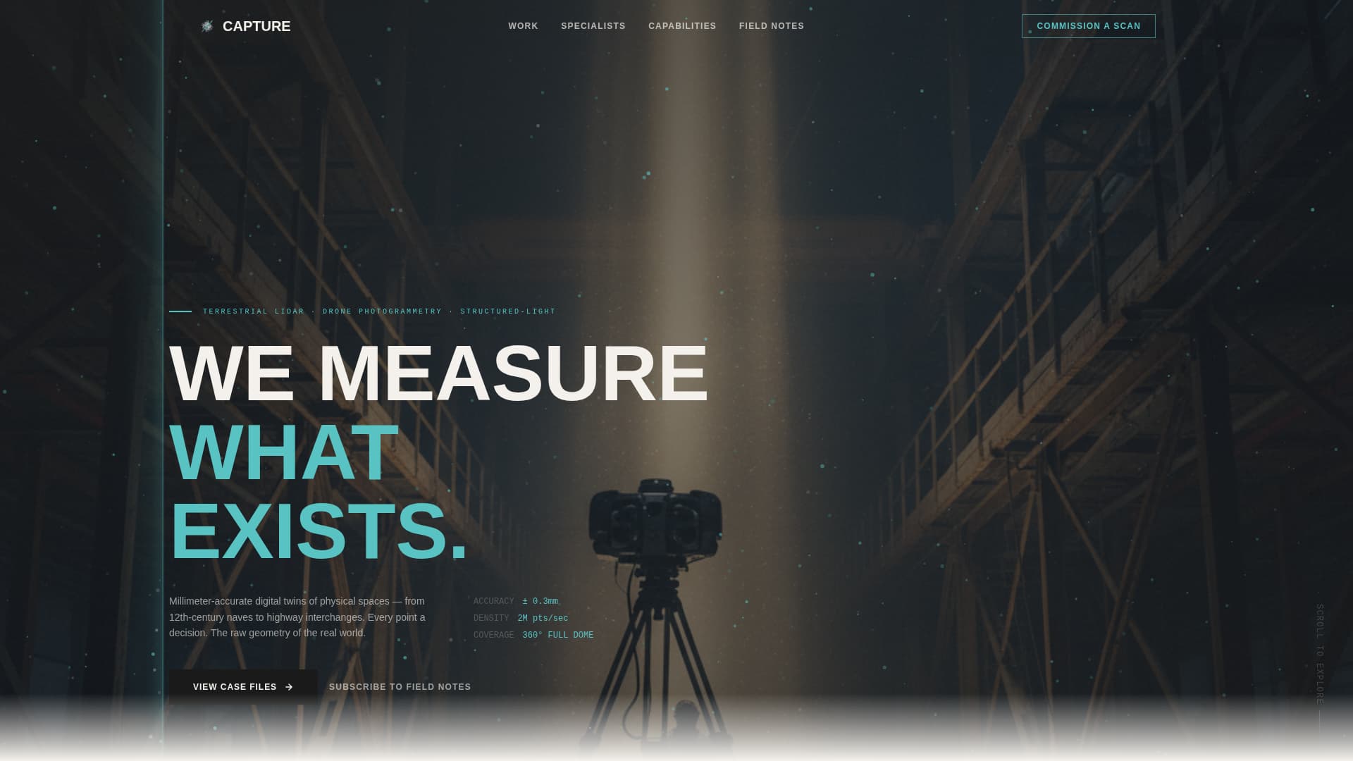 Architectural Technology Professional Website Template