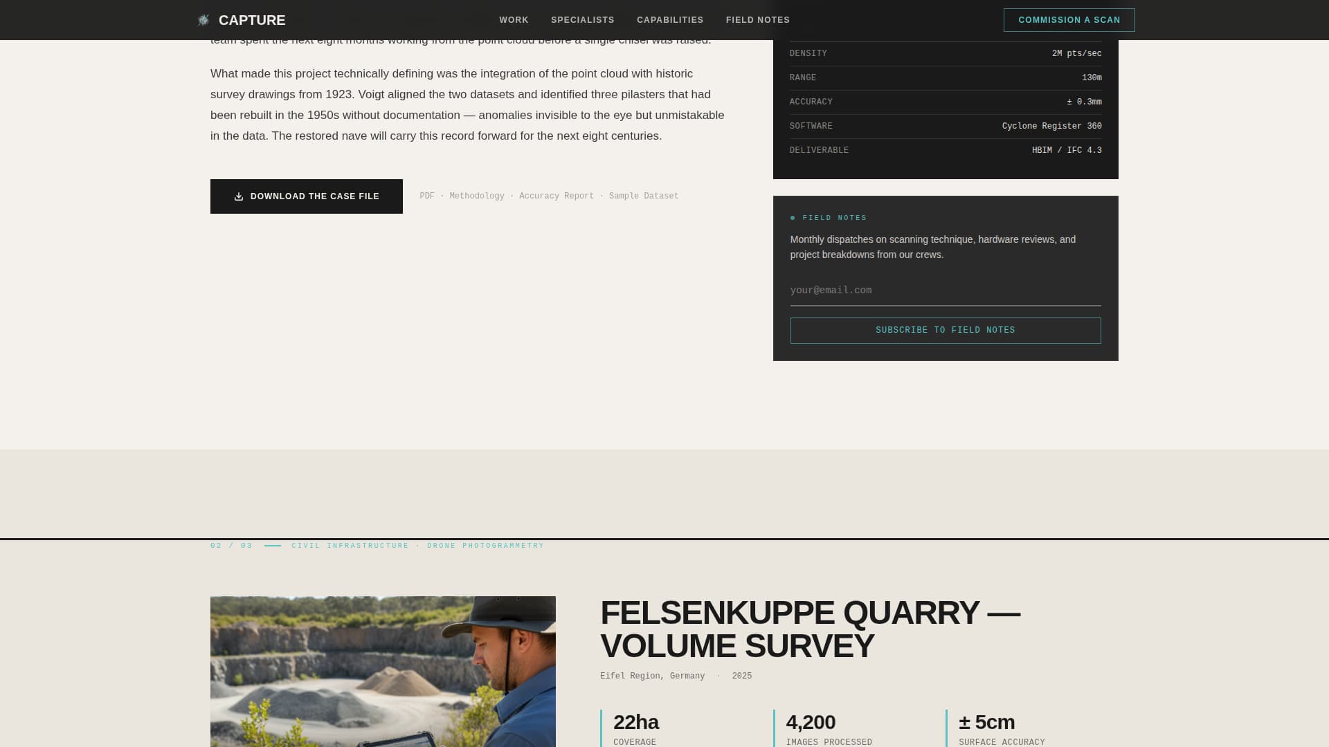 Architectural Technology Professional Website Template
