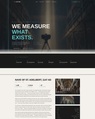 Architectural Technology Professional Website Template