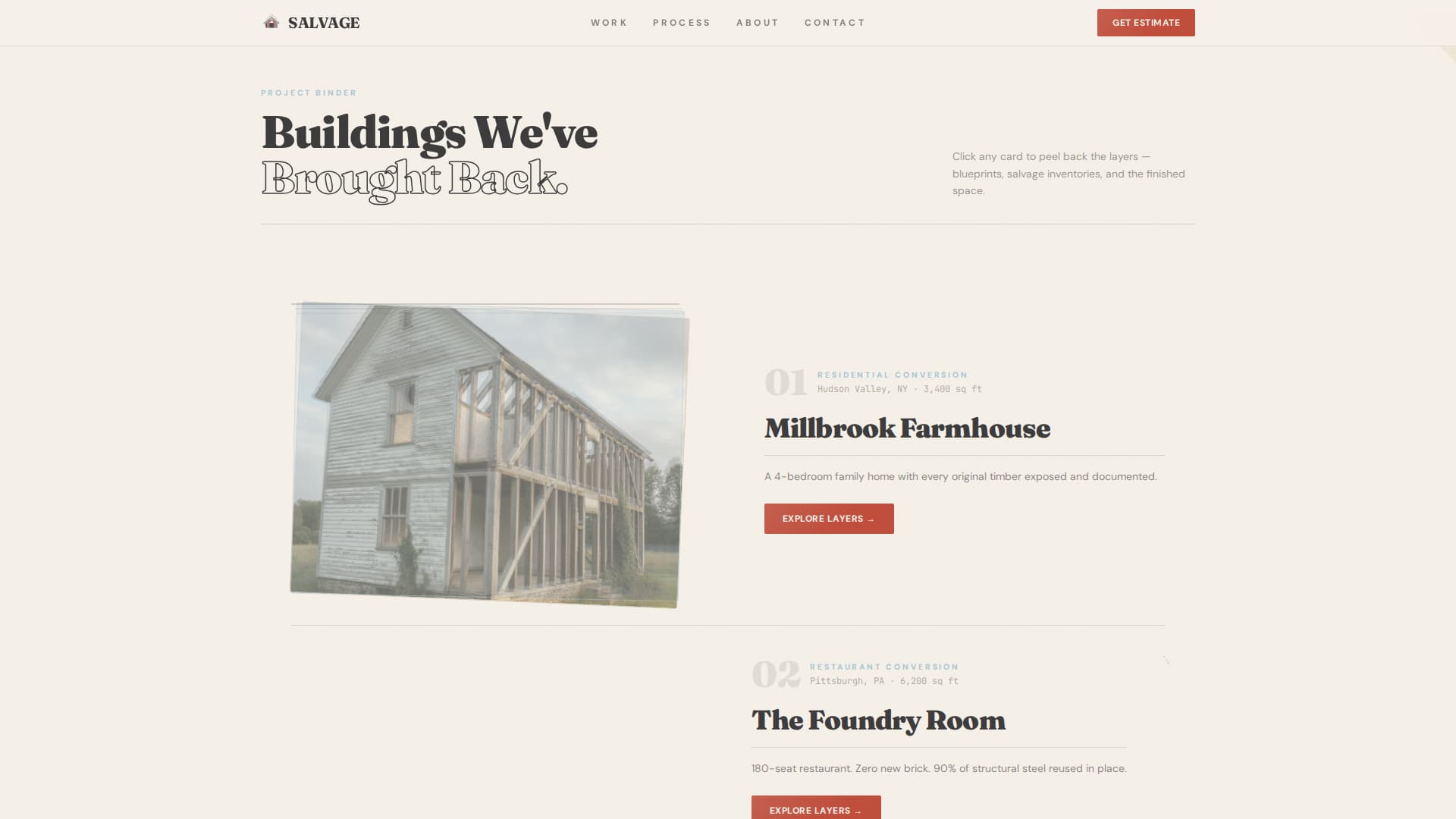 Sustainable & Green Architecture Cost Calculator Website Template