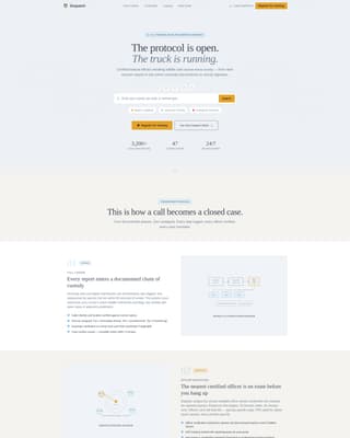 Animal Control Government Professional Website Template
