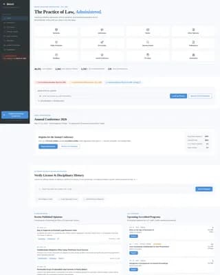 Registry — Expert Legal Compliance Landing Page Template