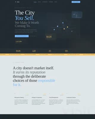 Civic — Authoritative Tourism Services Landing Page Template