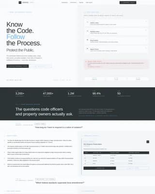 Statute — Authoritative Regulatory Enforcement Landing Page Template