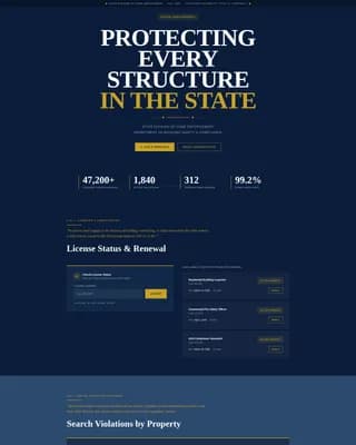 Enforce — Authoritative Safety Compliance Landing Page Template
