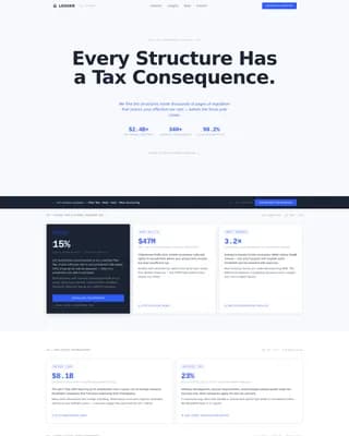 Revenue & Tax Authority Directory Website Template