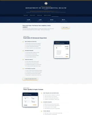 Comply — Authoritative Health Regulation Landing Page Template