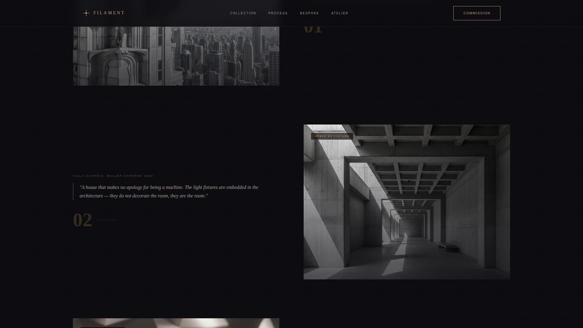 Art Deco Architecture Professional Website Template