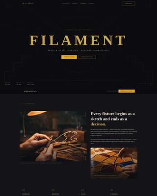 Art Deco Architecture Professional Website Template