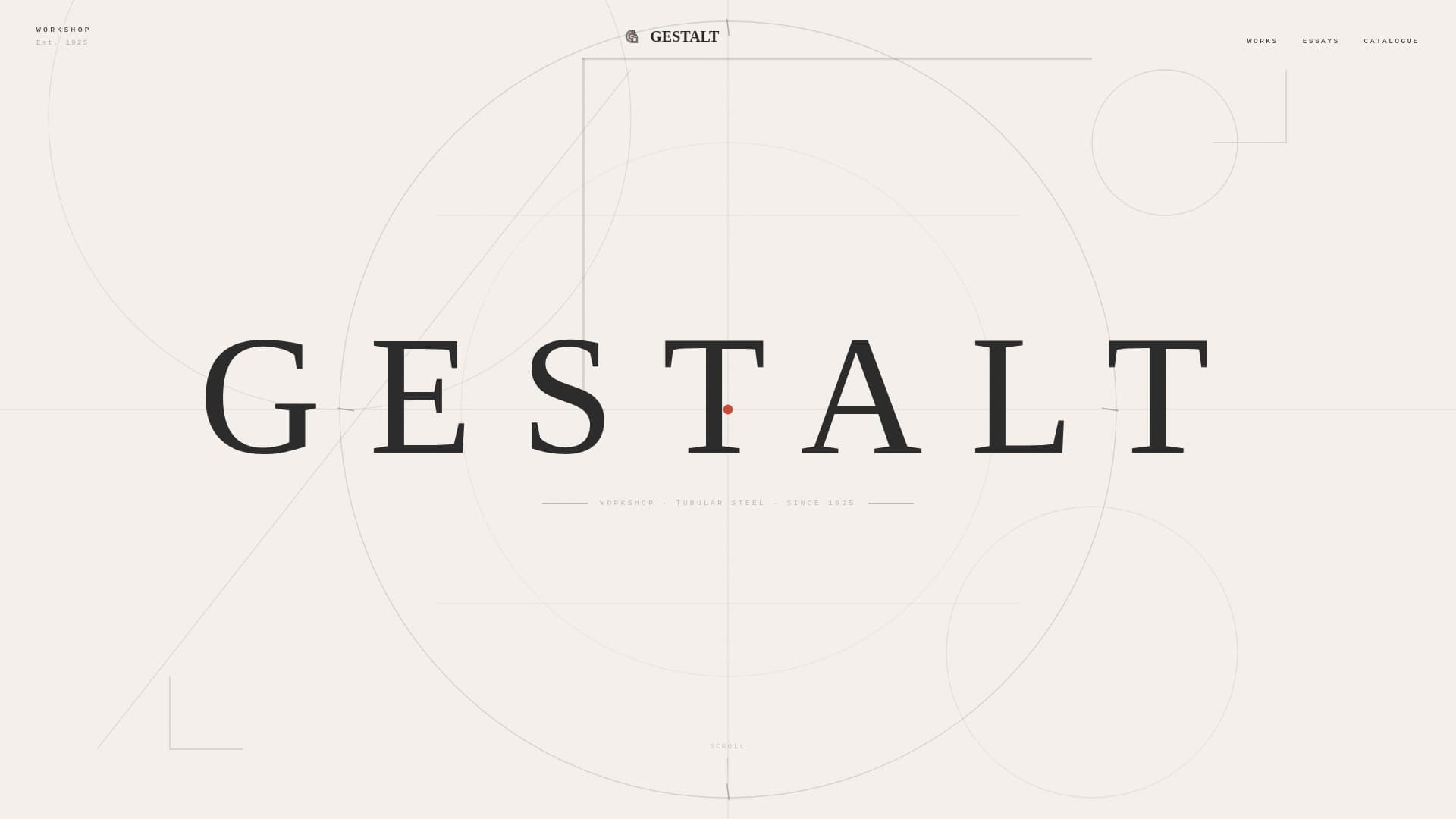 Bauhaus Architecture Professional Website Template