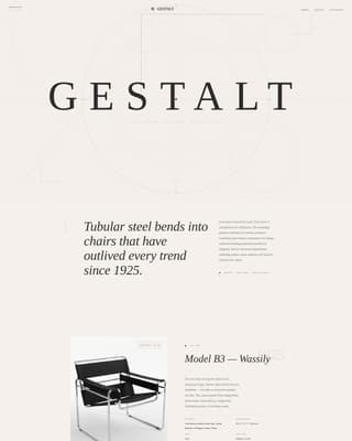 Bauhaus Architecture Professional Website Template