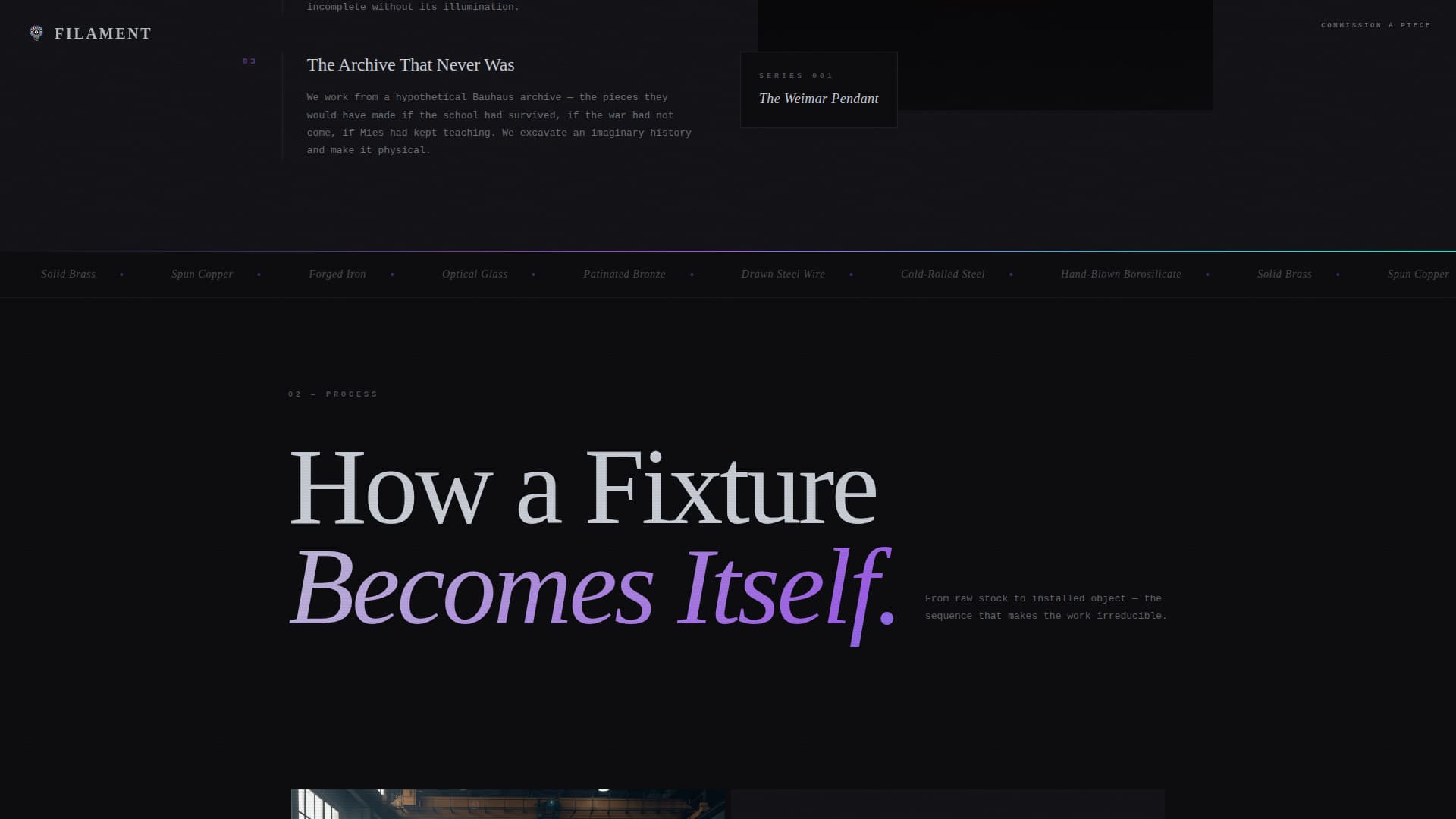 Bauhaus Architecture Portfolio Website Template