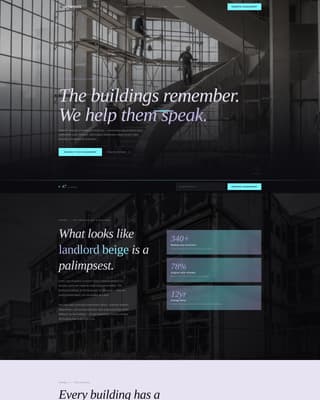 Bauhaus Architecture Pre-Launch Website Template
