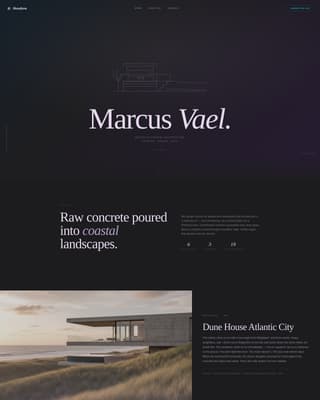 Residential Design Pre-Launch Website Template