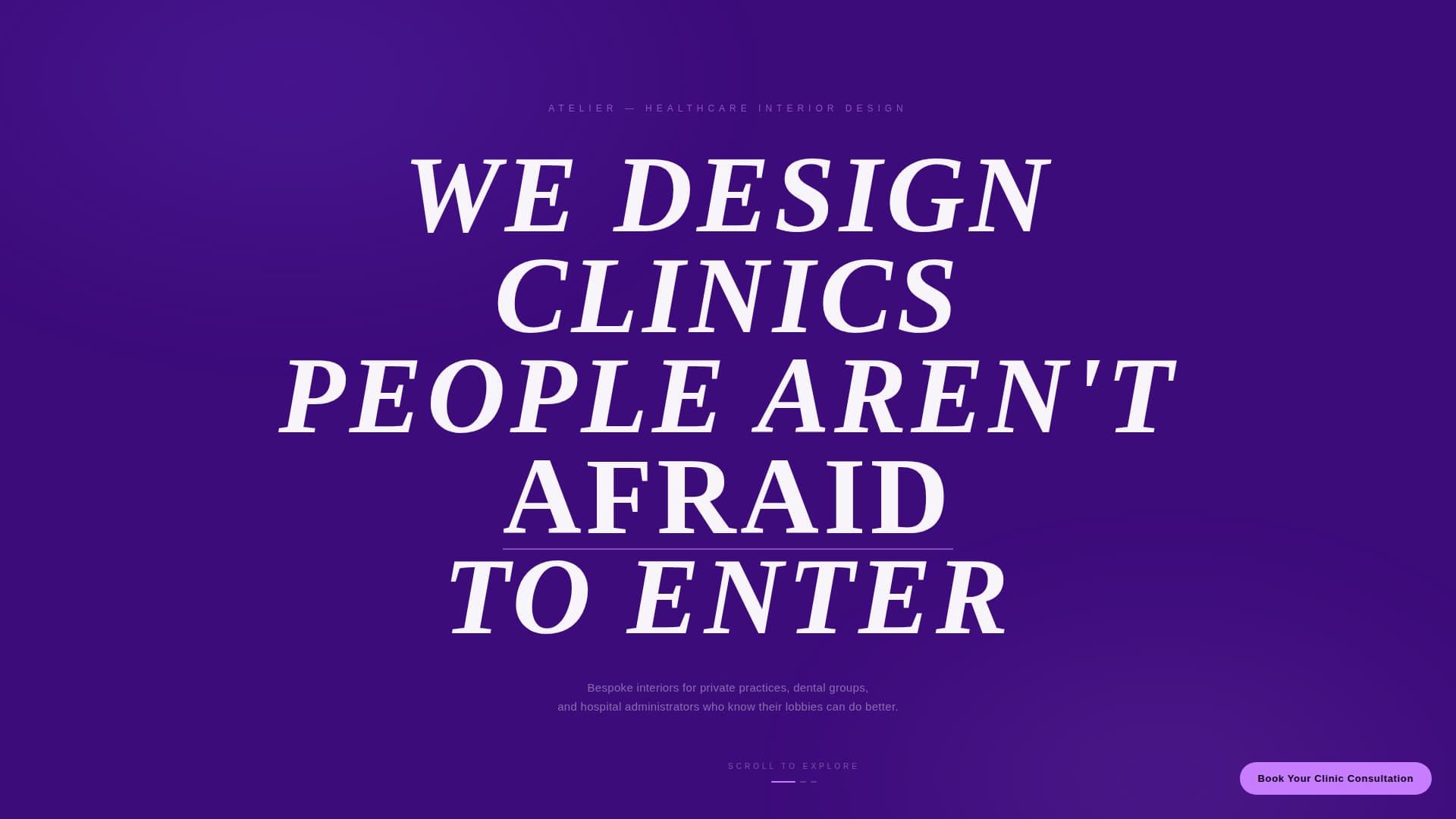 Healthcare & Hospital Design Booking Website Template