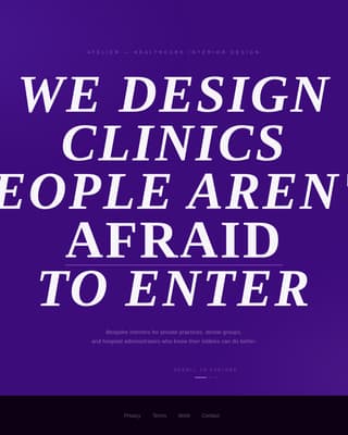 Healthcare & Hospital Design Booking Website Template