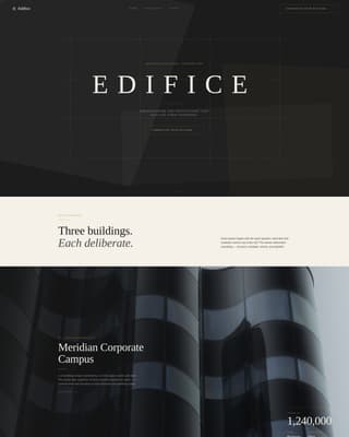 Architecture Firm Directory Website Template