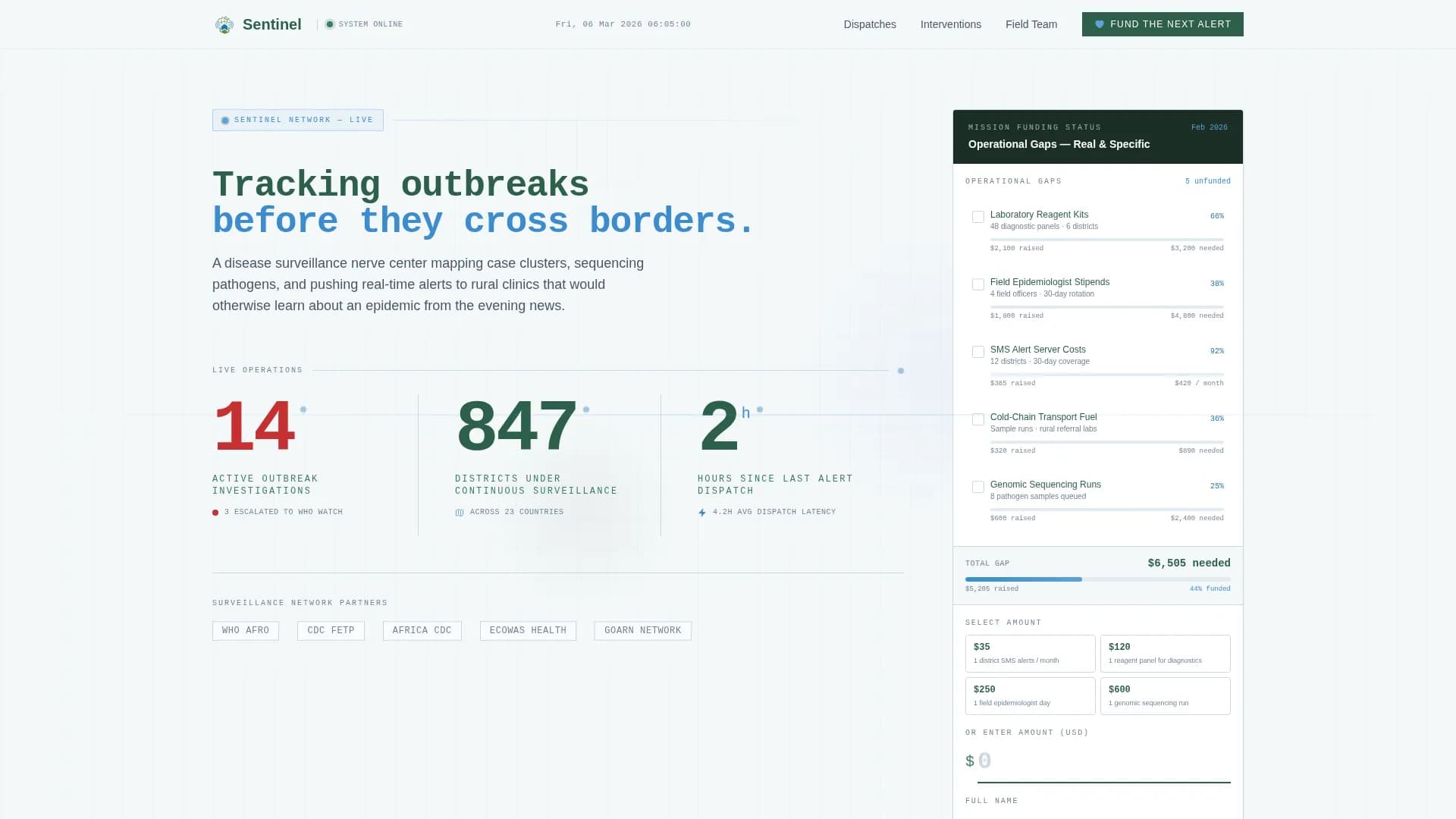 Public Health Department Specialist Professional Website Template