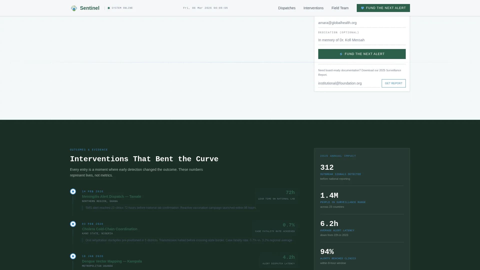 Public Health Department Specialist Professional Website Template