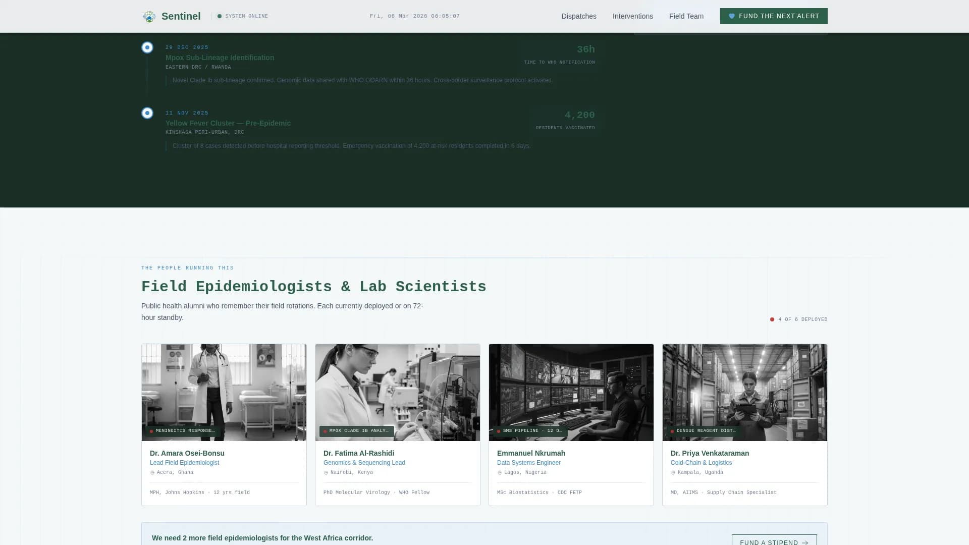 Public Health Department Specialist Professional Website Template