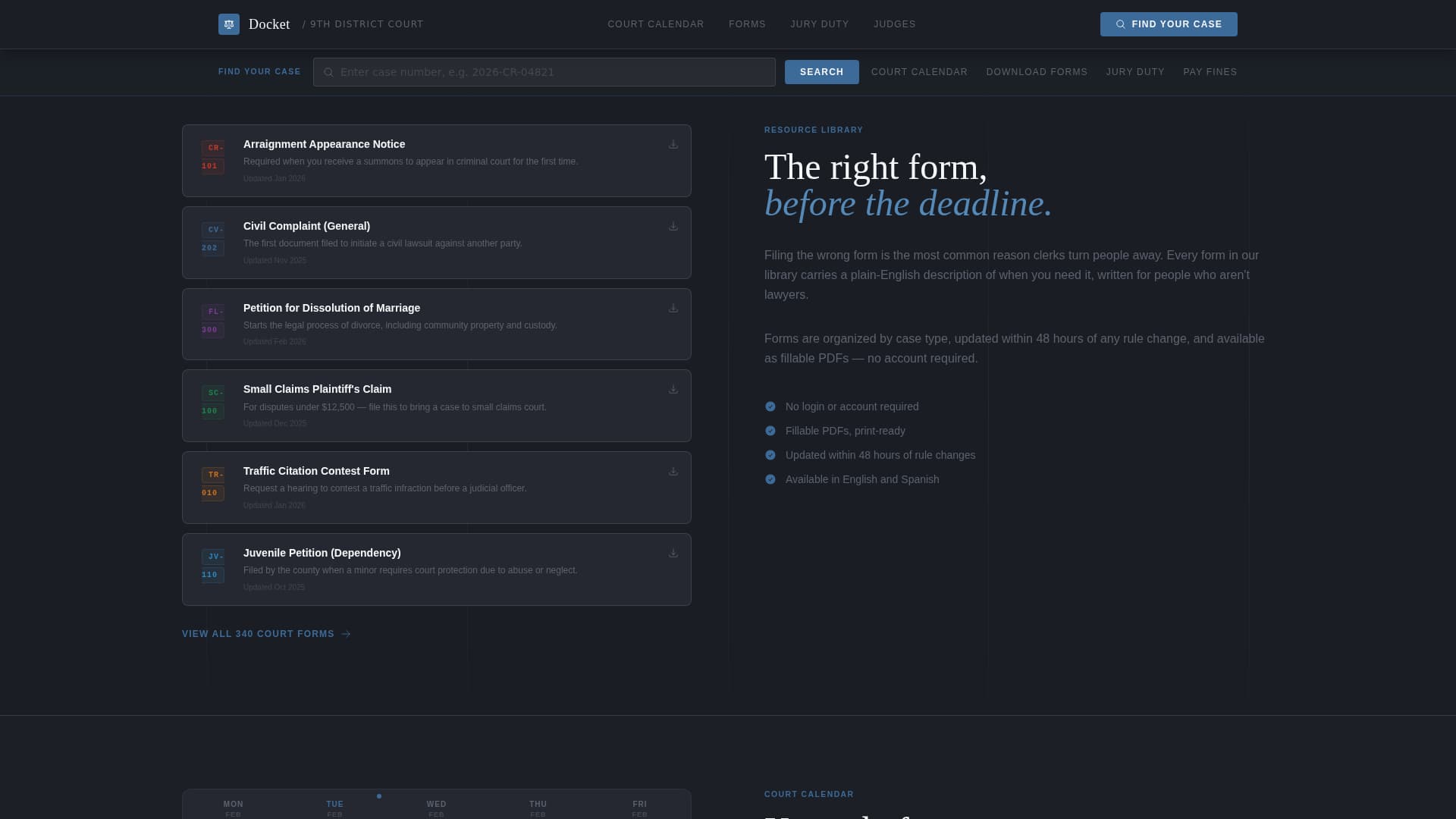 Judiciary & Legal Professional Website Template