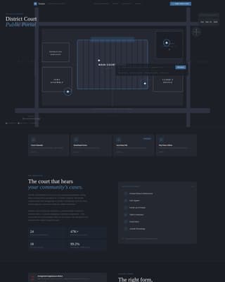 Judiciary & Legal Professional Website Template