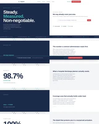 Dispatch - Trusted Emergency Response EMS Landing Page Template