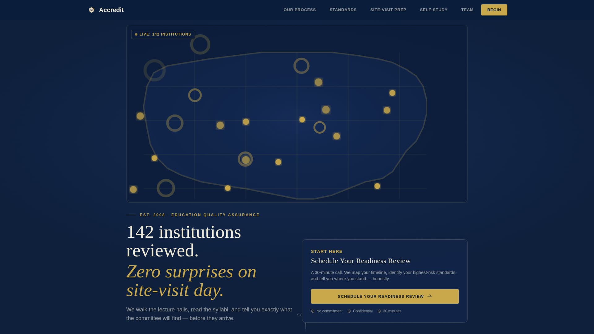 Accredit - Trusted Accreditation Landing Page Template