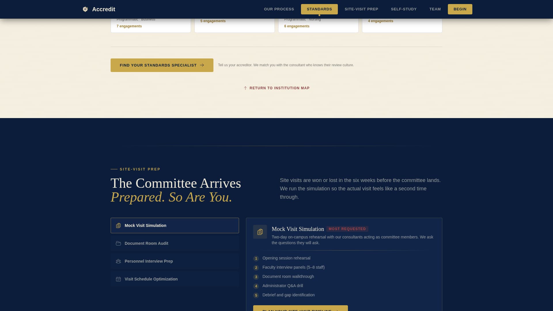Accredit - Trusted Accreditation Landing Page Template